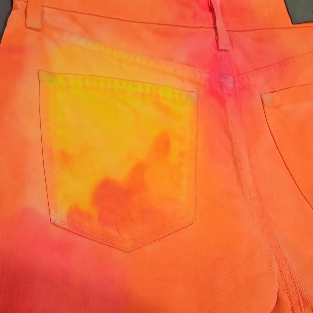 CARMAR Tie-Dye Jean Shorts - Picture 10 of 11